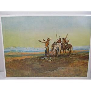 Charles M. Russell Invocation to the Sun Print from Union 76 giveaway